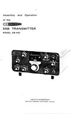 Assembly & Operation Manual-Anleitung für Heathkit SB-401 SSB 