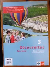 Klett Découvertes Série bleue Cahier d'activités 3 neu