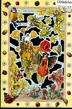 # GLANZBILDER # MLP 2059, wunderschöne Flower Fairies, Mary Barker, rar !  #