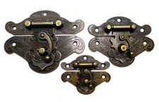 INWARIA Schlaufenverschluss Schatullenschloß Kastenverschluss, A-099