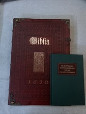 Alte Bibel Merians Kupferbibel Biblia Matthäus 1630 Neues Testament 