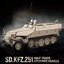 WW2 Sd.Kfz. 251 D Afrikakorps