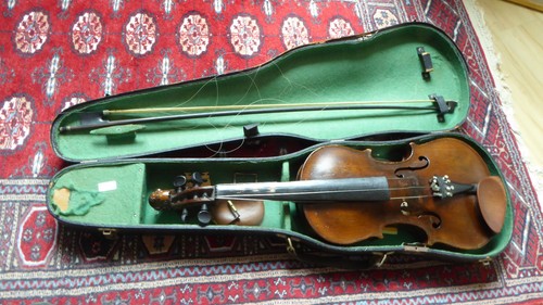 Geige stainer mit - -,