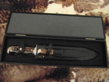 Puma Waidbesteck / Waidblatt mit Präsentationsbox, 1970 &. 72, top Zustand!