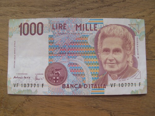Italien 1000 lire maria - 1000,