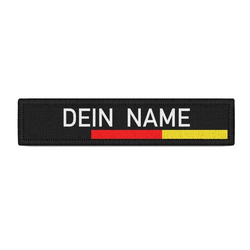 Namenschild patch deutschland - namenschild,