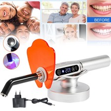 2200mAh LED Dental Polymerisationslampe Curing Light Lampe Zahnarzt Cordless.