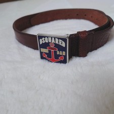 Dsquared Leder Gürtel Anker