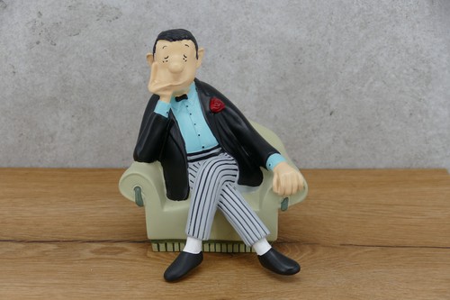 Loriot figur buchstütze - figur,