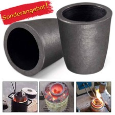 Grafit Tiegel Metall Schmelztiegel Metallguss Gießen Schmelzen Schmelzofen 1800℃