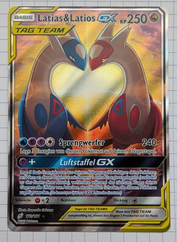 Pokémon latias latios gx - latios,