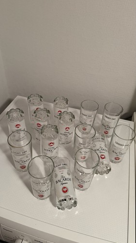 Bacardi longdrink gläser - 15,