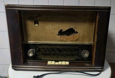 Altes Röhrenradio Olympia 573 Wn - Sachsenwerk DDR - Ersatzteilspender 