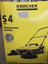 KÄRCHER Kehrmaschine 'S4 Twin' mit 2 Besen & 20L Behälter Handkehrmaschine