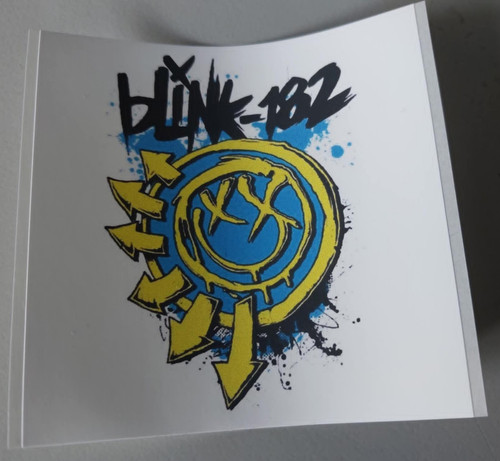Blink 182 aufkleber - 182,