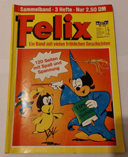 Felix Sammelband - BASTEI Comics - Nr.123 (Inhalt: Nr. 970+971+972), 1970er