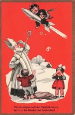 Kalter Krieg Krampus Postkarte