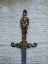 Antiker Brieföffner „Ritter