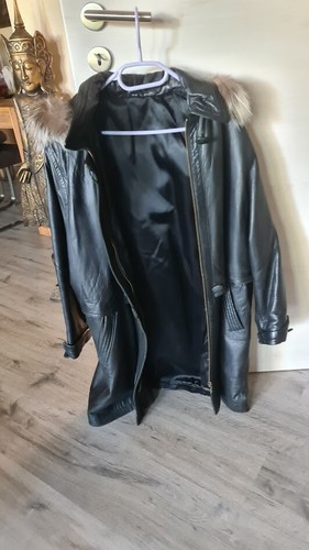 Ledermantel schwarz damen - ledermantel,