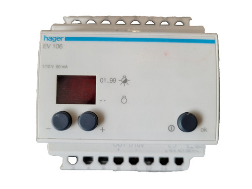 Hager fernsteuergerät ev106 - hager,