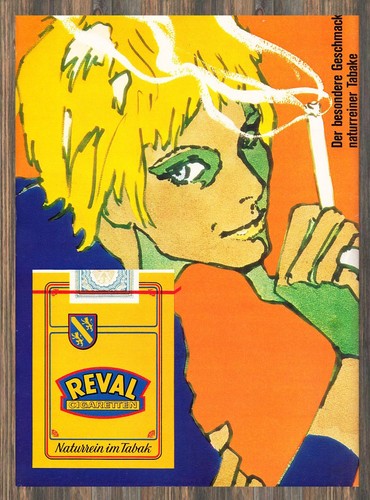 Reval reklame werbeanzeige - -,