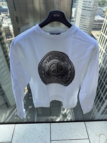 Moschino peace pullover white - peace,