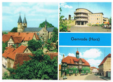 DDR Postkarte, Gernrode, über