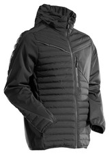 22215 Jacke mit Kapuze Schwarz