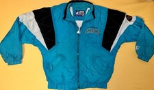 Retro Vintage Jacke San Jose Sharks Starters - Blau - Top Zustand - Größe S / M