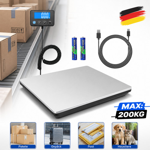 Postwaage 200 lcd digital - postwaage,