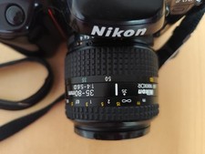 Nikon F50 Analog mit Objektiv 35-80