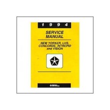 Chrysler New Yorker, LHS, Concorde, Intrepid, Vision (94) - Werkstatthandbuch