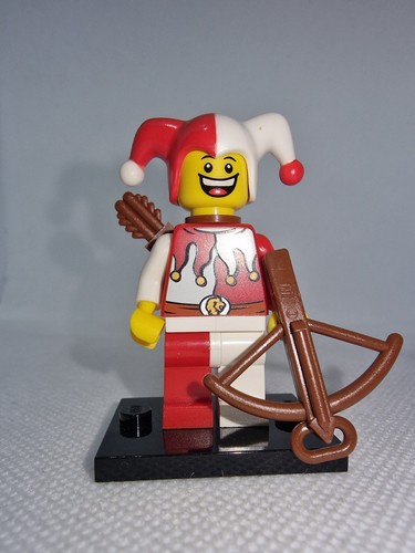 Lego minifigur jester narr - lego,