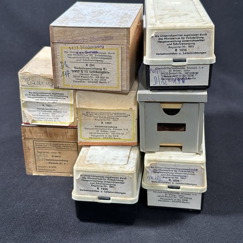 180x ddr lichtbildreihen - ddr,