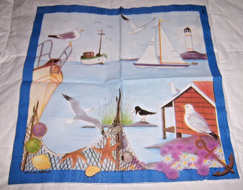 Servietten maritim - 3,