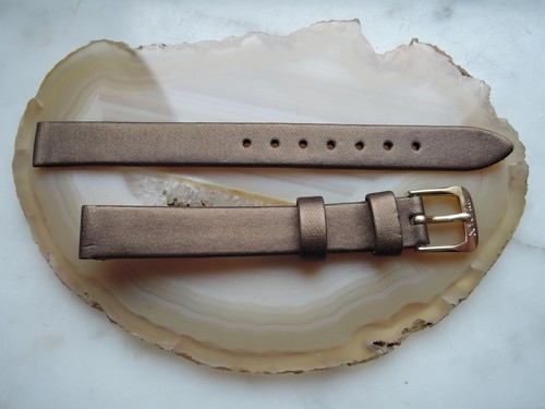 Leder uhrenarmband gold - uhrenarmband,