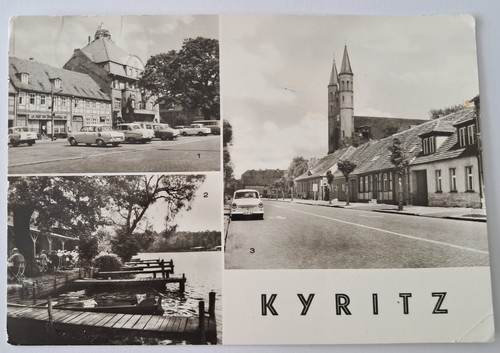 Kyritz platz des friedens - ak,