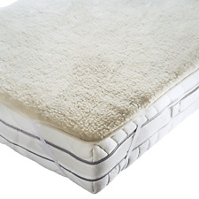 Schurwolle Matratzenauflage Matratzenschoner Matratzentopper Unterbett 100x200cm