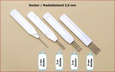 ALU Decker / Nadelabstand 3,6