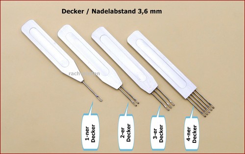 Alu decker nadelabstand - alu,