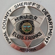US Police Badge PINAL COUNTY