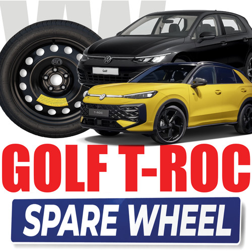 Notrad volkswagen golf - 17",