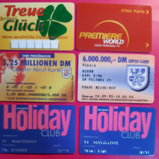 6 Kundenkarten, Clubkarten