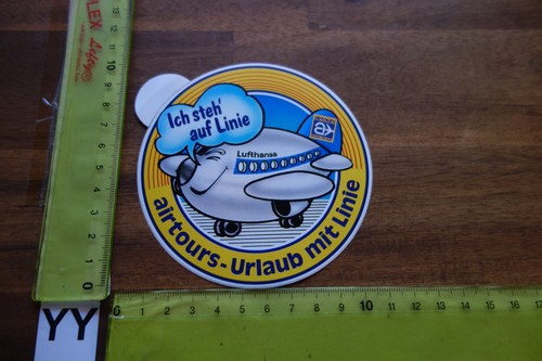 Alter aufkleber fluglinie - alter,