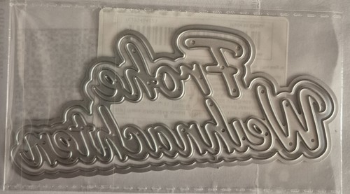 Stanzschablone schrift frohe - stanzschablone,