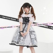 Gothic Lolita Kleid Streetwear