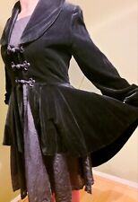 extravaganter Mantel designer Petra Böhm Gr 36 38 40 Rokoko Schwalbenschwanz top