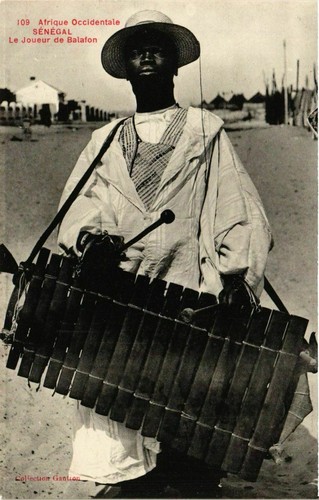 Cpa senegal jouer - ak,
