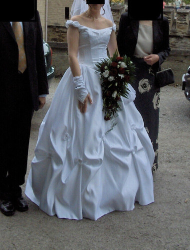 Romantisches brautkleid 34 - gr.,