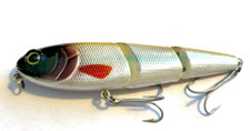 Topwater Wobbler, Swimbait, Kunstköder, 10 cm, Floating